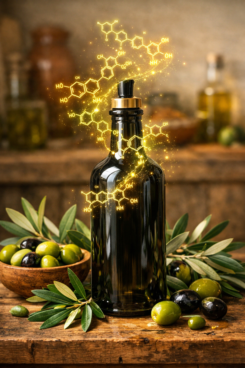 Imagen sobre Polifenoles del aceite de oliva virgen extra: beneficios, propiedades y cómo elegir el mejor AOVE